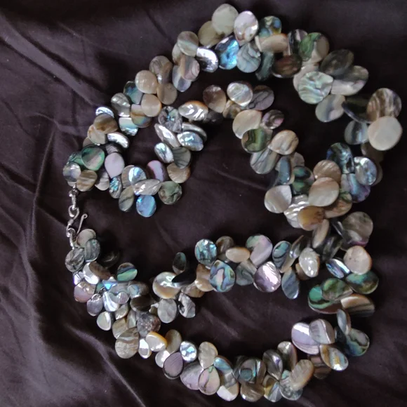 Elegant Multicolor Shell Necklace - Picture 2 of 3